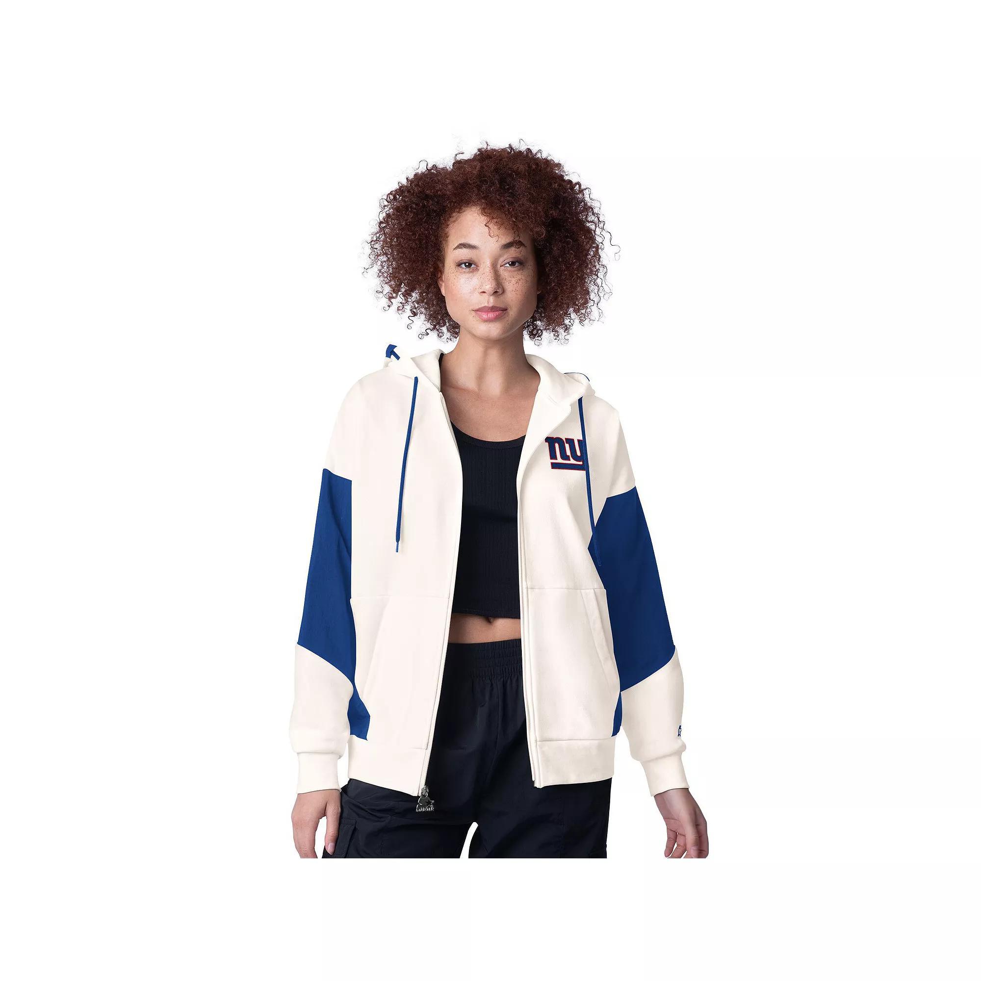 Women's Starter White Dallas Cowboys Scrimmage Full-Zip Hoodie,  Product Image