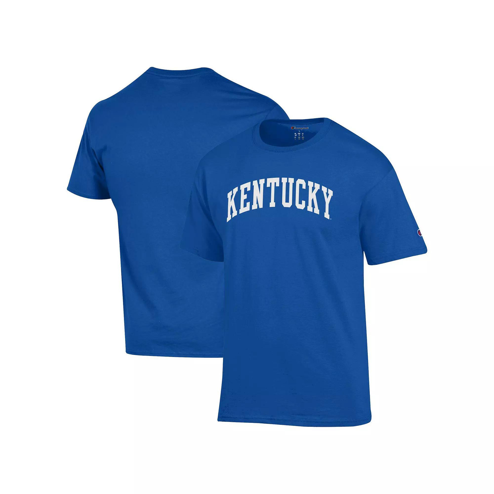 Men's Champion Royal Kentucky Wildcats Basic Arch T-Shirt,  Product Image