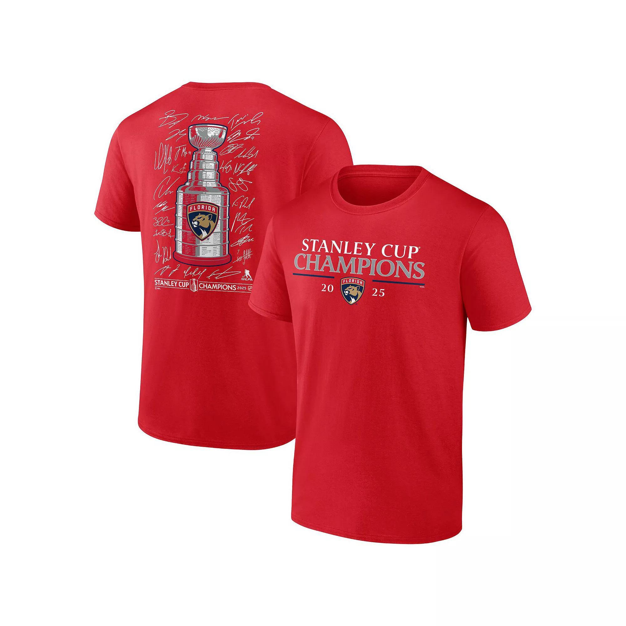 Men's Fanatics Red Kansas City Chiefs Nine-Straight AFC West Division Champions Big & Tall T-Shirt, Size: 4XLT Product Image