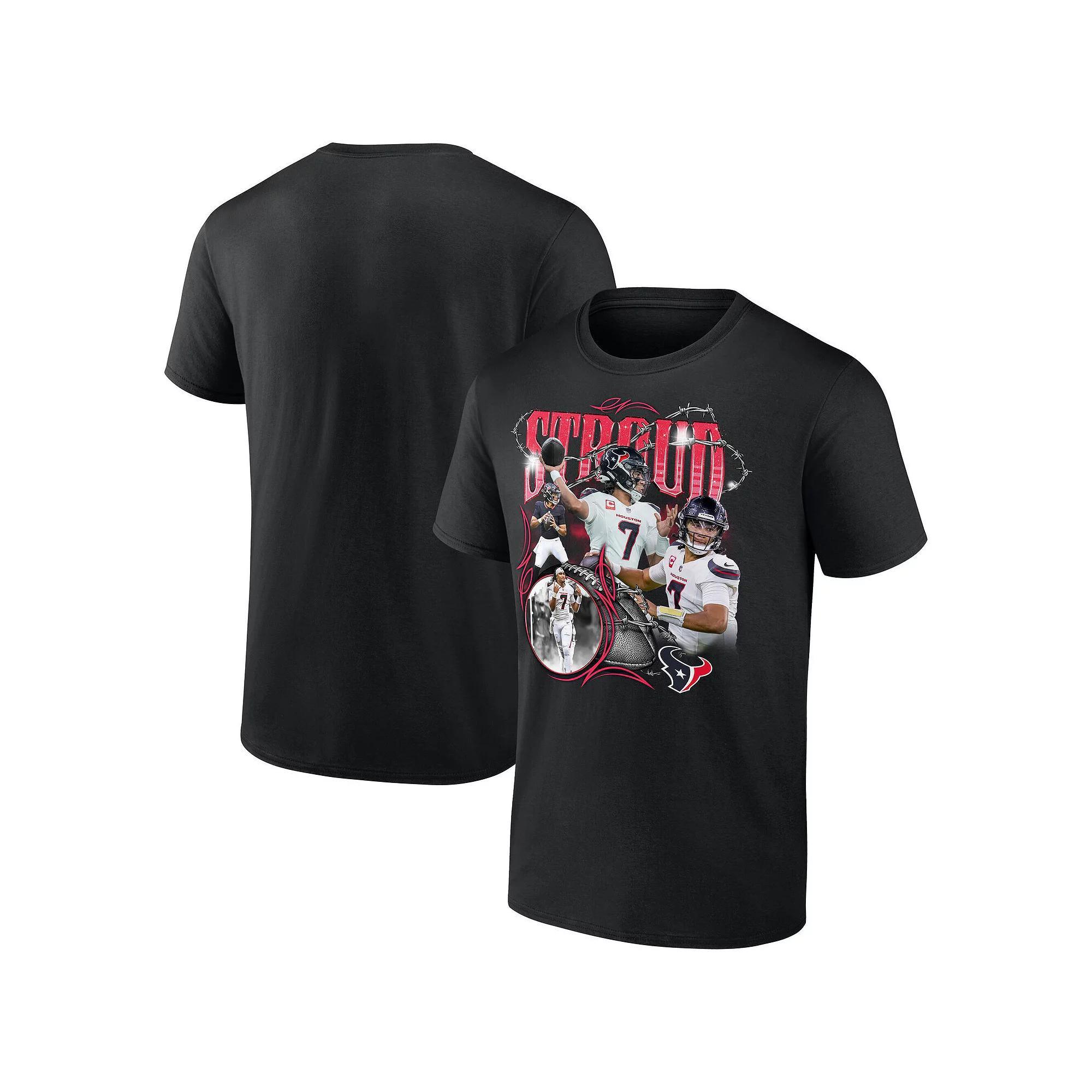 Men's Fanatics C.J. Stroud Black Houston Texans Notorious Player Graphic T-Shirt,  Product Image