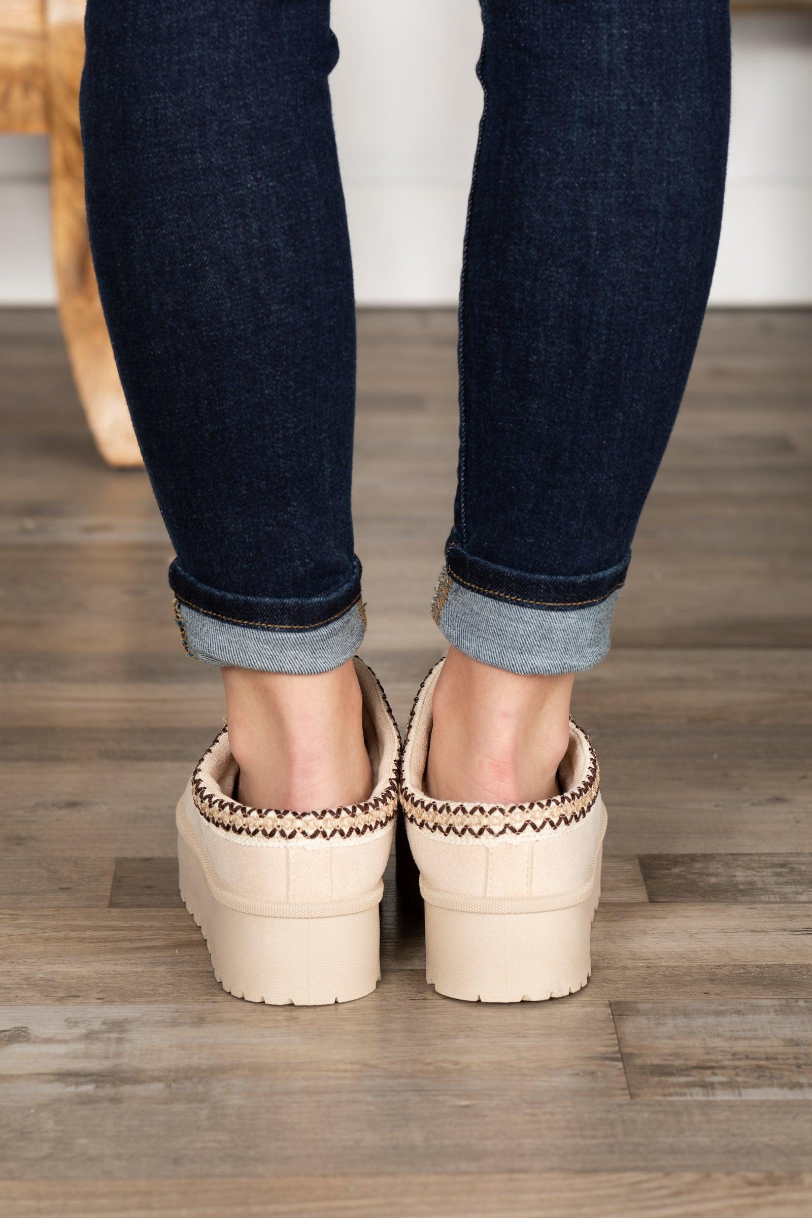 Platform Sherpa Slip On Shoes Product Image