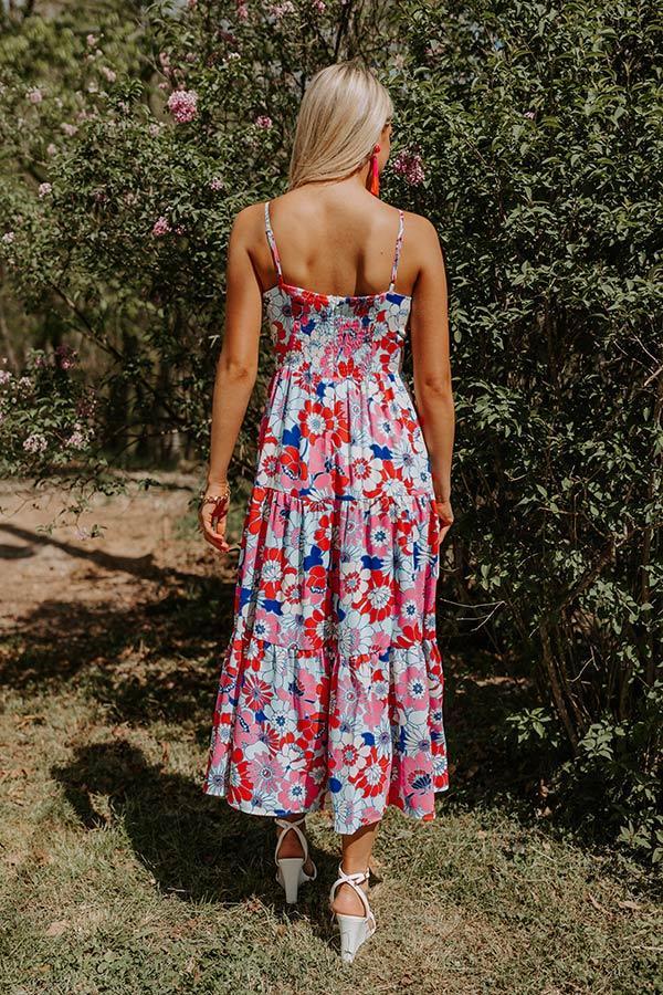 Pretty And Pleasant Floral Midi Product Image