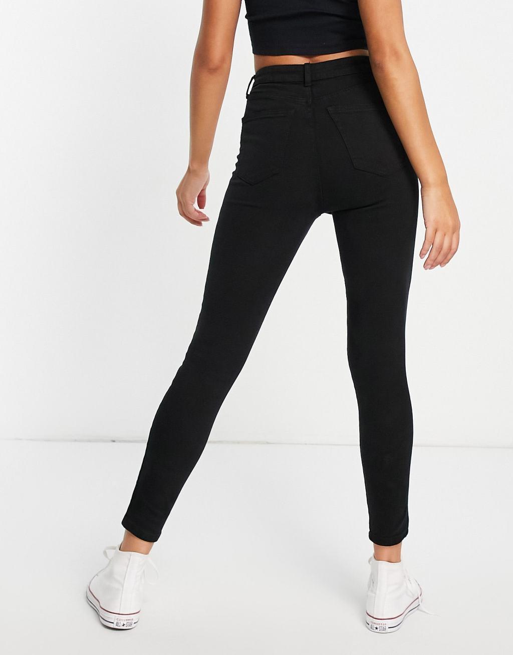 Cotton On high rise skinny jeans Product Image