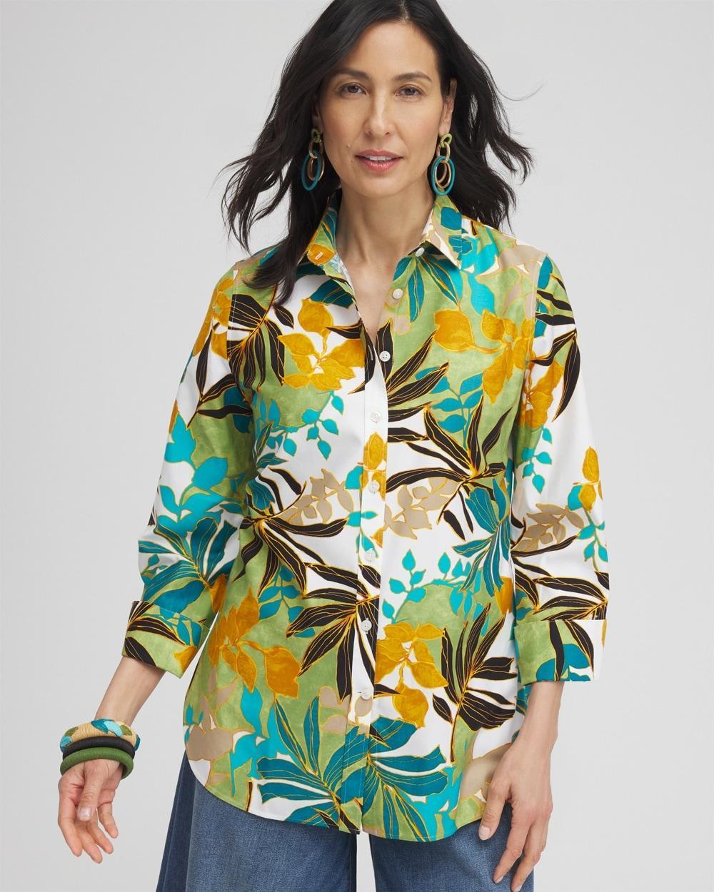 Women's No Iron™ Stretch Palms Shirt Product Image