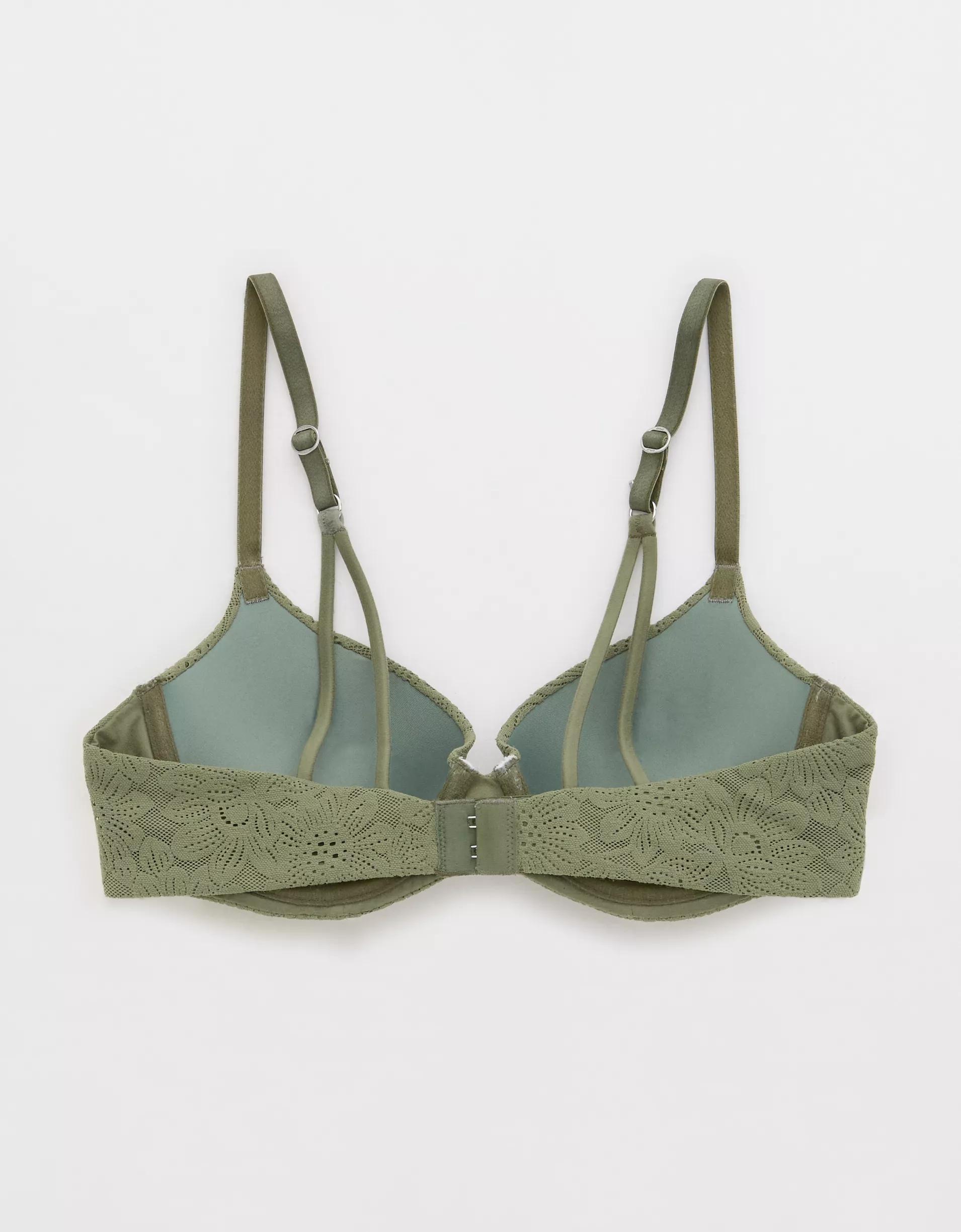 Sunnie Bloom Lace Demi Push Up Bra Product Image