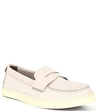 Cole Haan Mens Pinch Weekender Nubuck Leather Penny Loafers Product Image