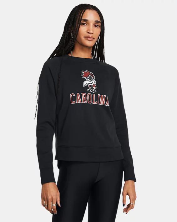 Women's UA Rival Fleece Collegiate Crew Product Image