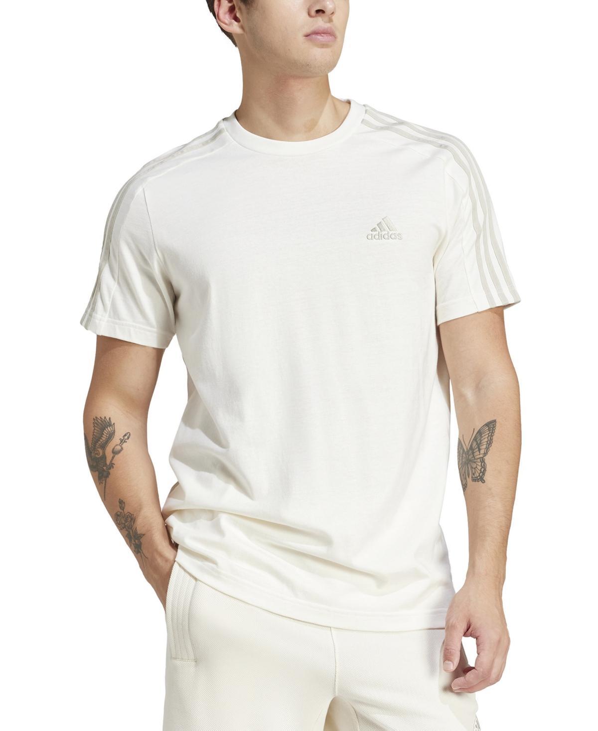 Mens adidas Sportswear Essentials 3-Stripes Tee Better Red Product Image