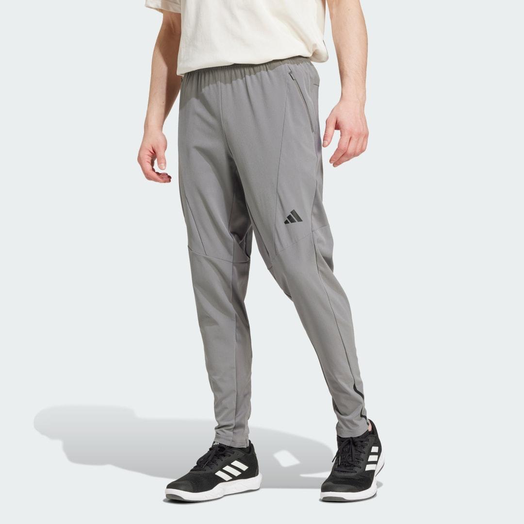 adidas Designed for Training Hybrid Pants Glory Grey S Mens Product Image