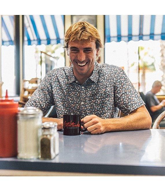 O'Neill Oasis Eco Standard-Fit Short Sleeve Printed Woven Shirt Product Image