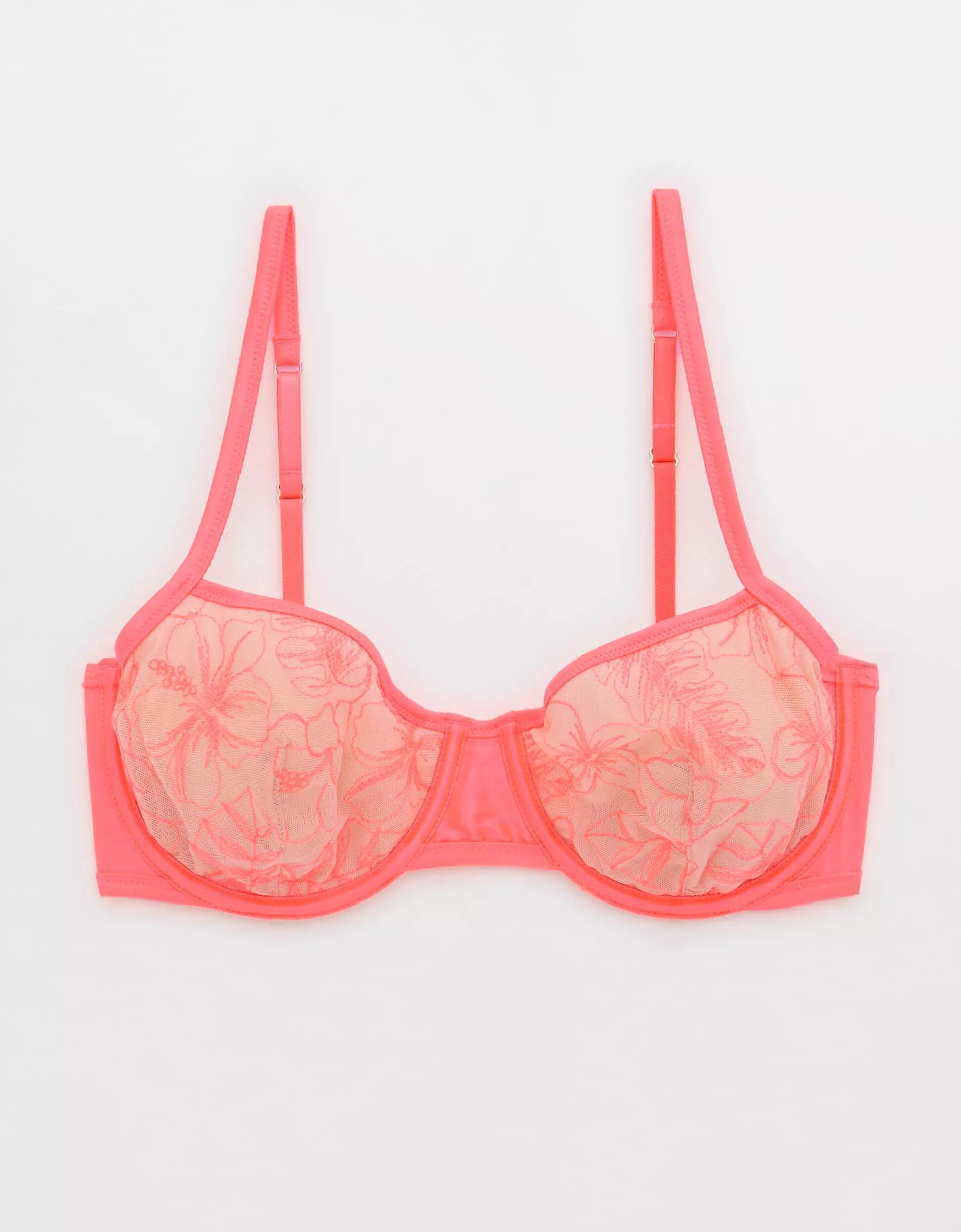 Show Off Embroidery Unlined Bra Product Image