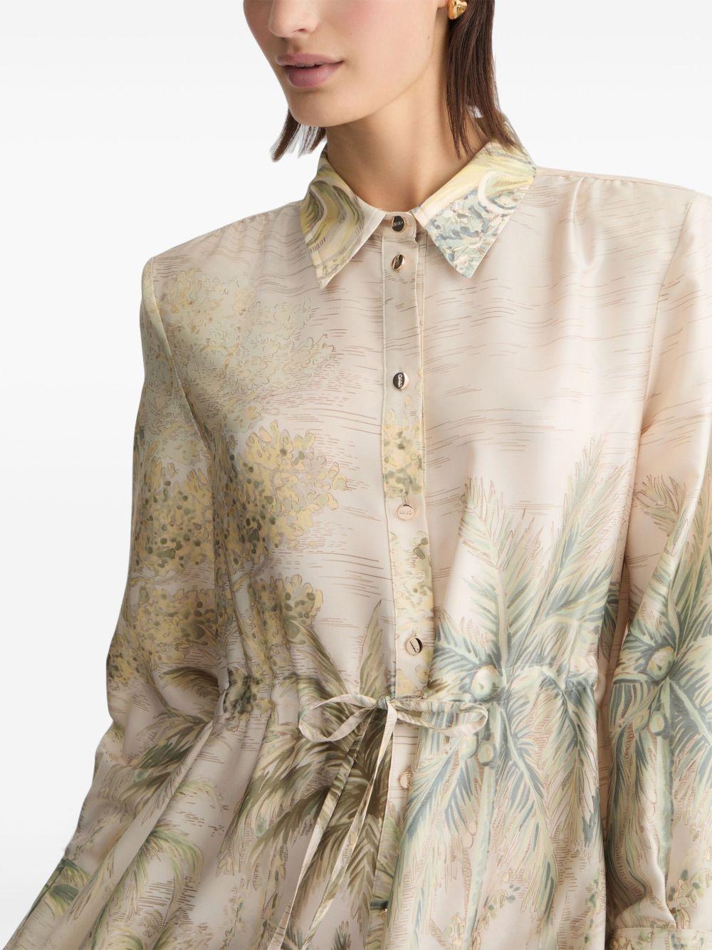 floral-print midi dress Product Image