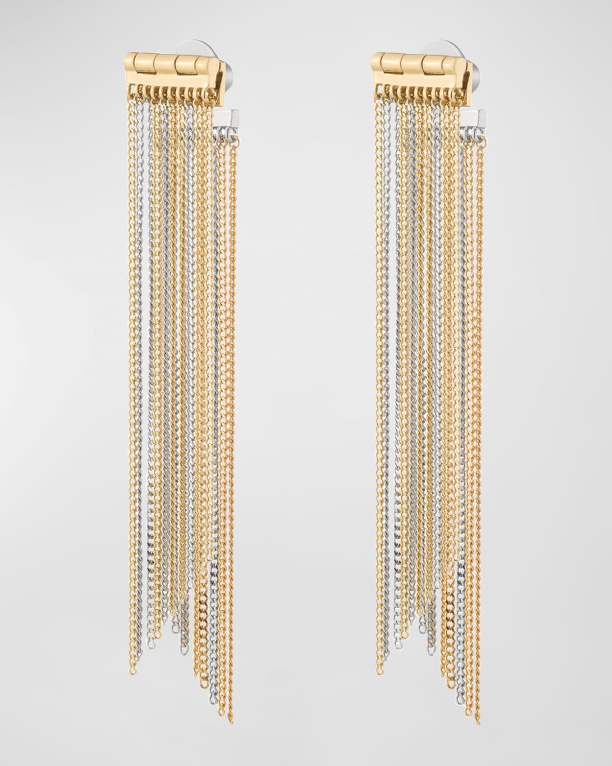 Demarson Naya Earrings in Metallic Gold Product Image