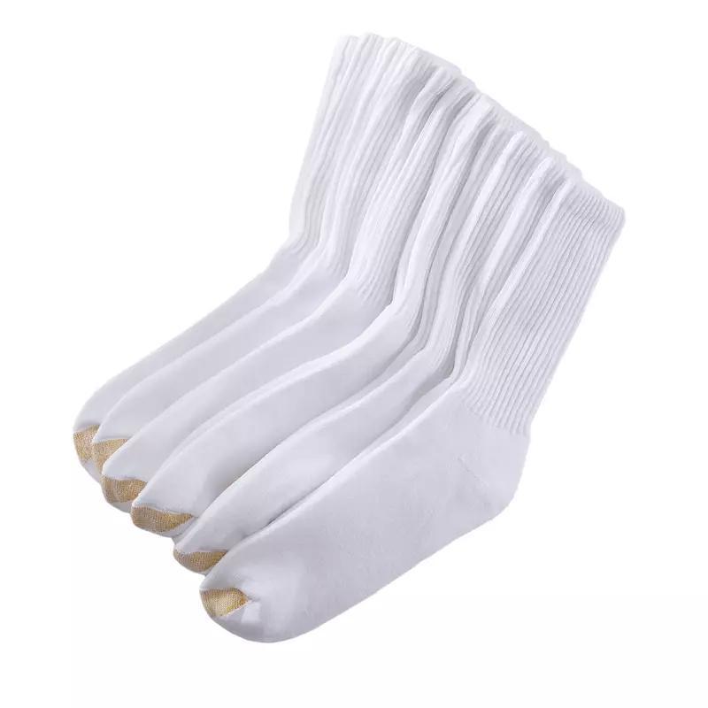 Cotton Cushion Big & Tall Crew Socks 6-Pack Product Image