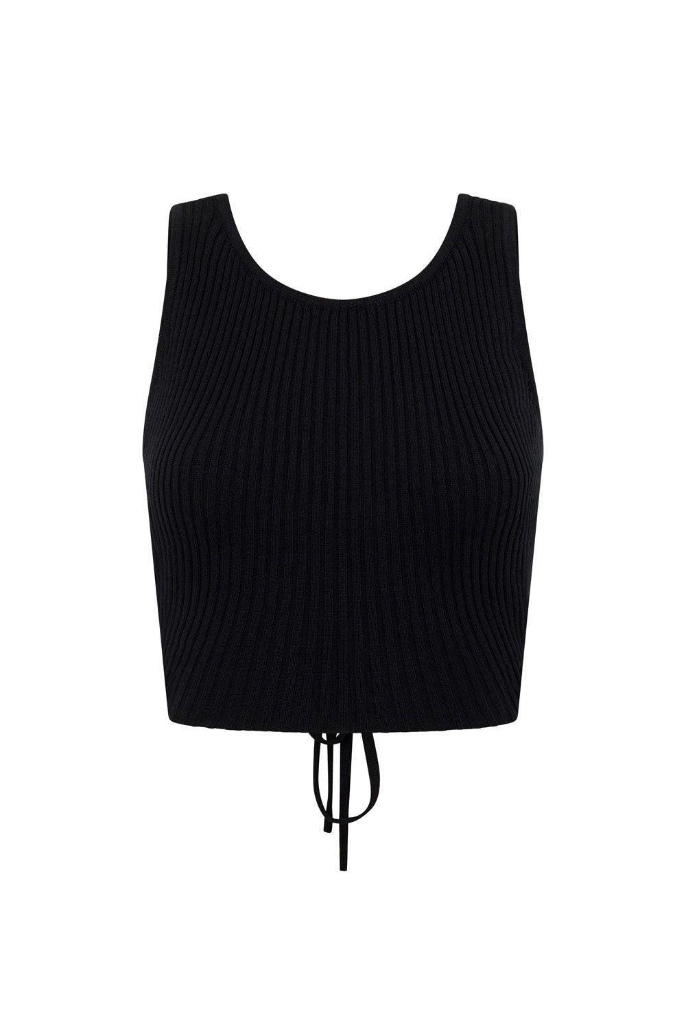 Evie Top - Black Product Image