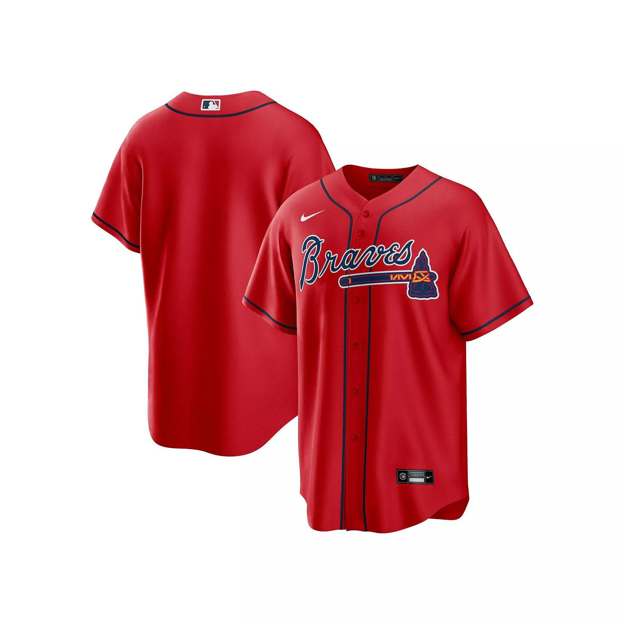 Nike Mens MLB Atlanta Braves Replica Baseball Jersey | T770AWDBAW-XVB Product Image