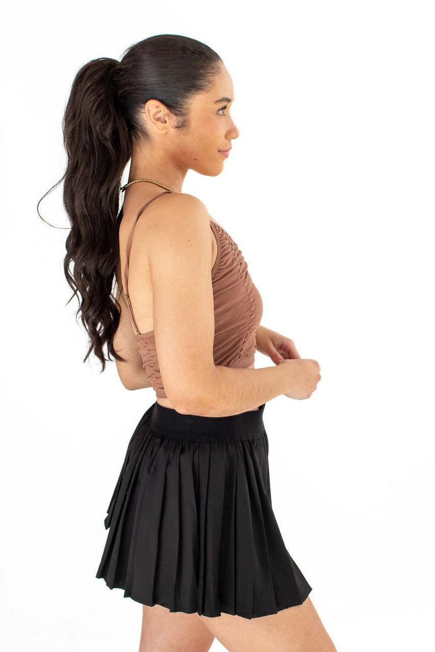 Brown Wave Seamless Cami Product Image