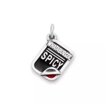 Enamel "Whataburger Spicy" Ketchup Charm Product Image