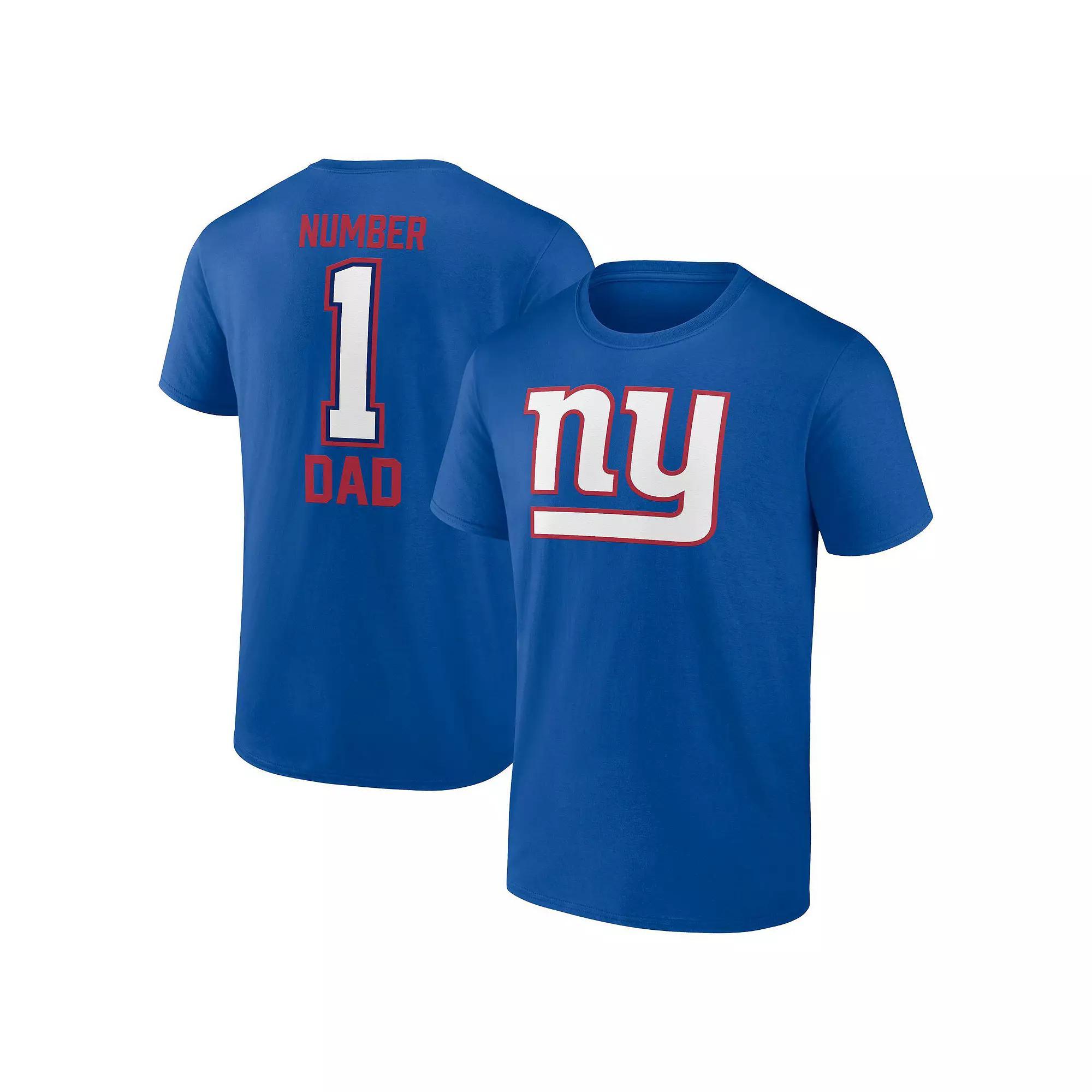 Men's Fanatics Branded Royal New York Giants Father's Day T-Shirt, Size: Small, Blue Product Image