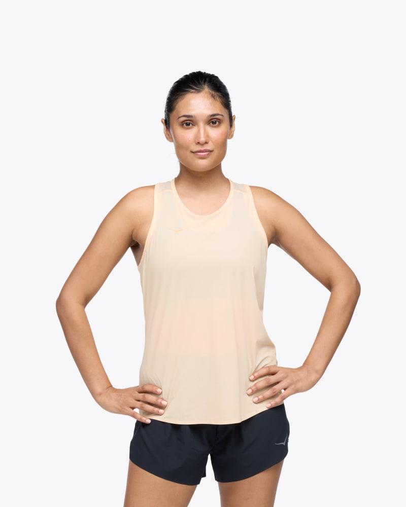 HOKA Womens Airolite Run Tank Top Product Image
