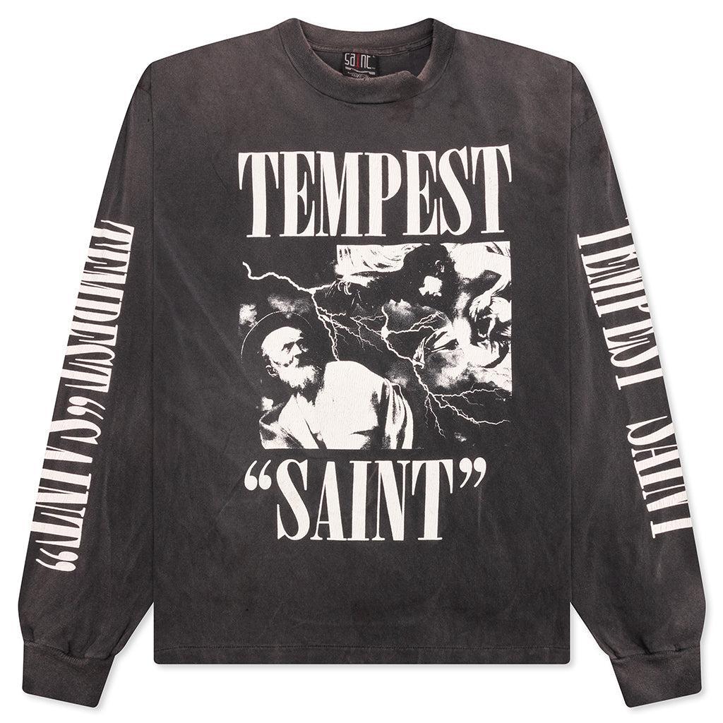 Tempest L/S Tee - Black Male Product Image