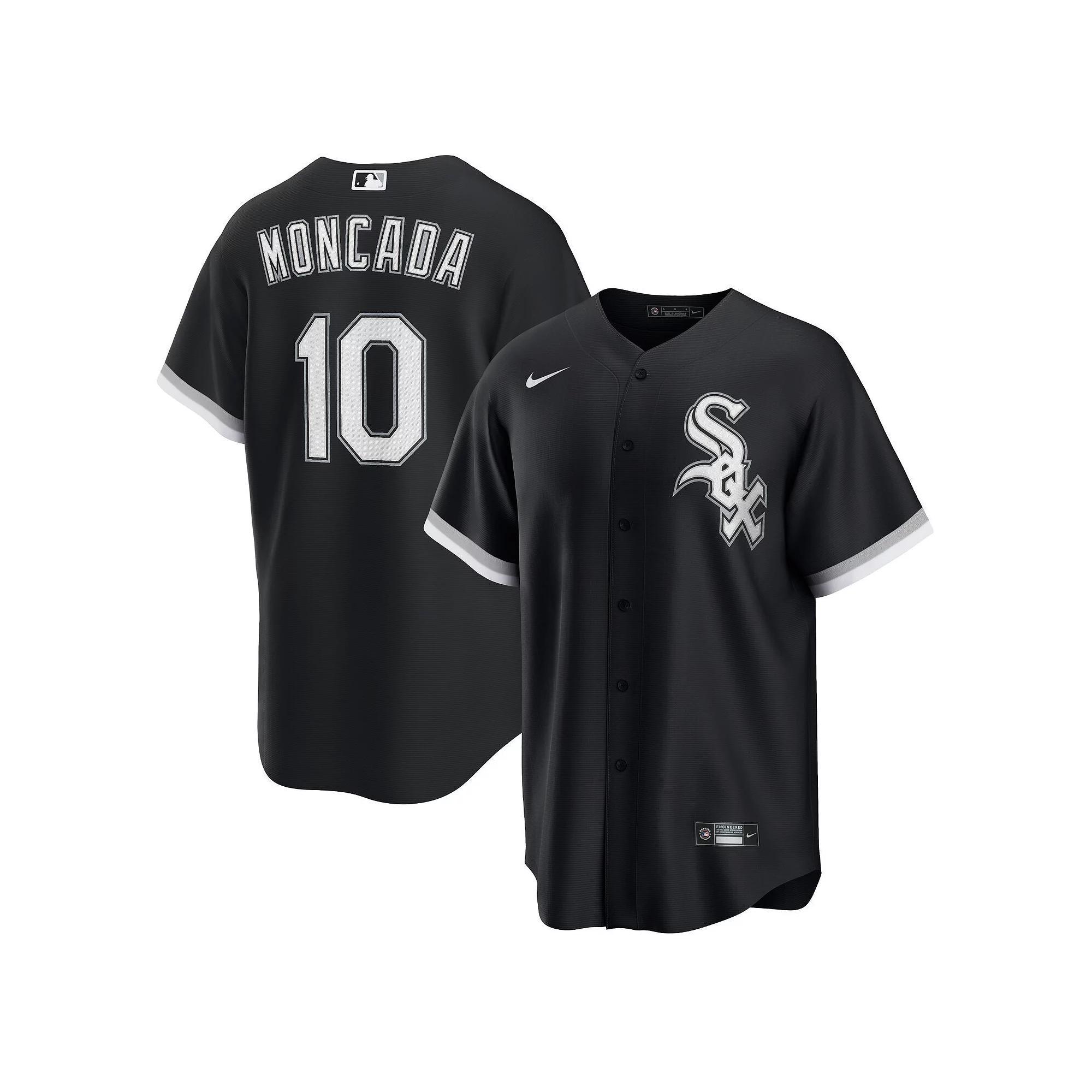 Mens Nike Yoan Moncada Chicago White Sox Alternate Replica Player Name Jersey Product Image