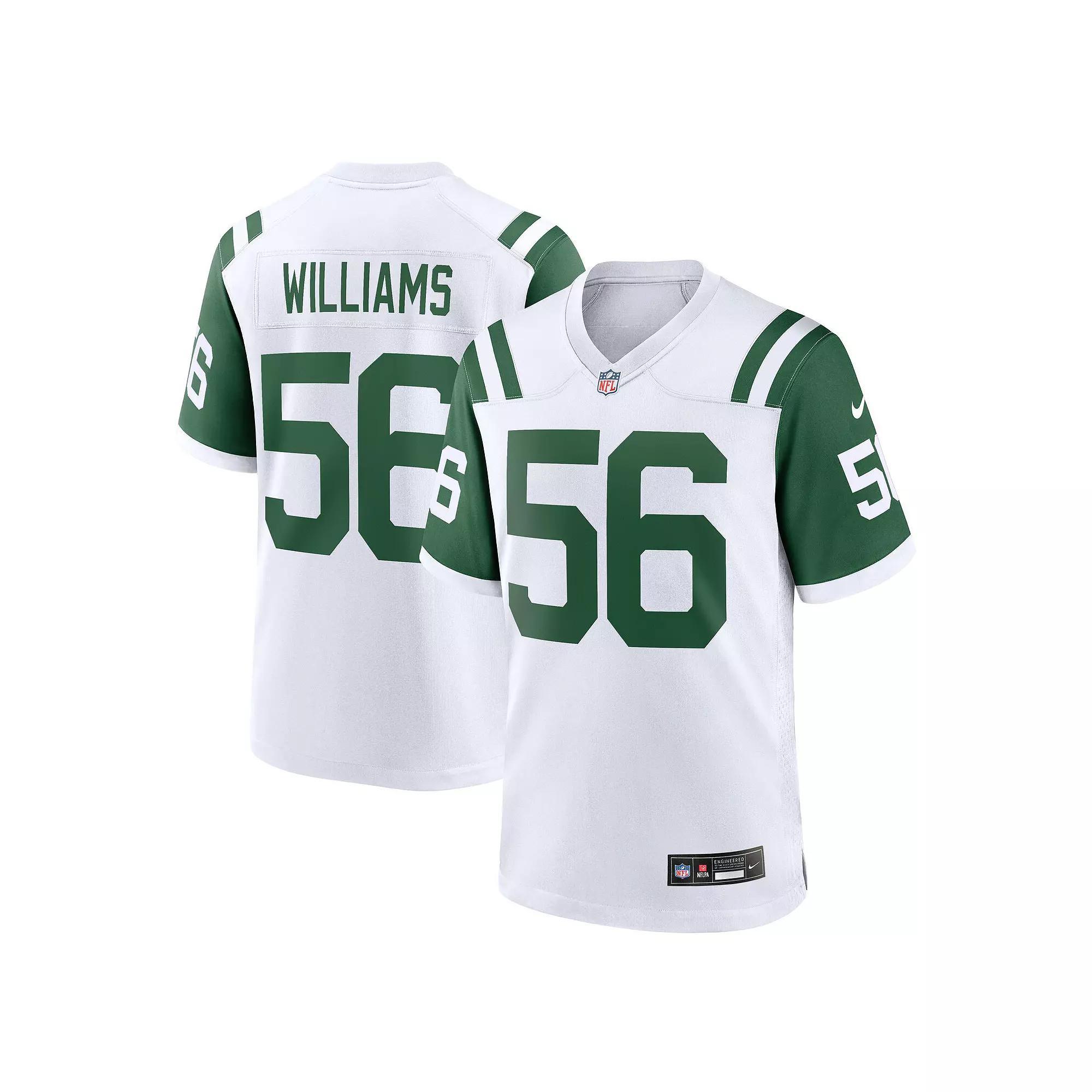 Mens Nike Quincy Williams New York Jets Alternate Game Jersey Product Image