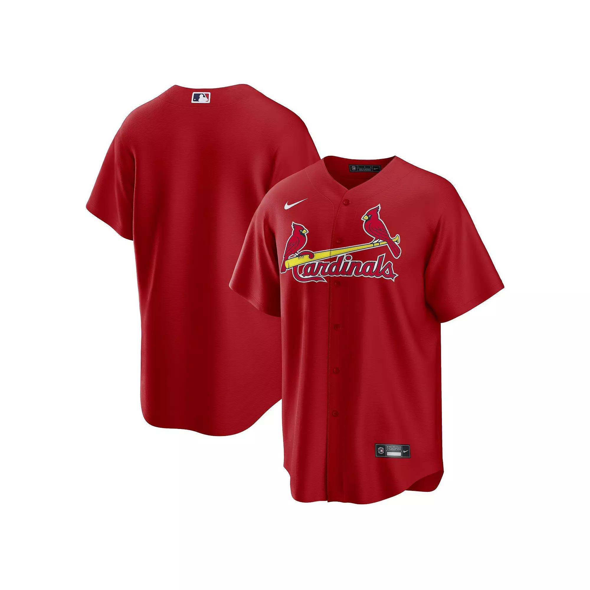 Men's Nike Red St. Louis Cardinals Alternate Replica Team Jersey,  Product Image