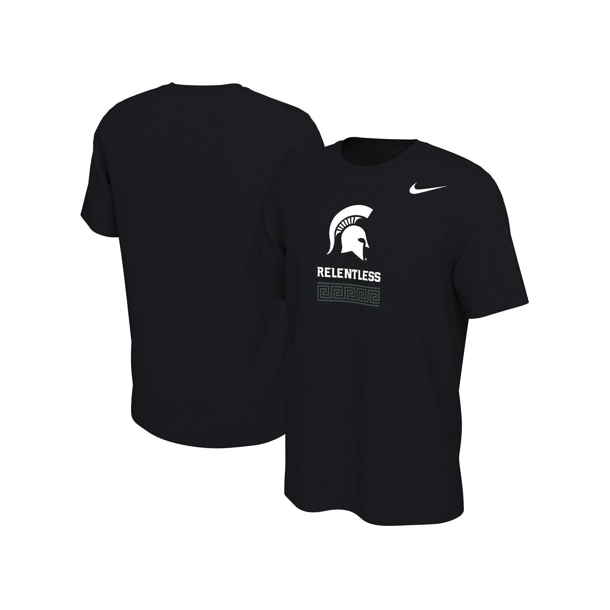 Men's Nike Black Michigan State Spartans Alternate T-Shirt, Size: Large Product Image