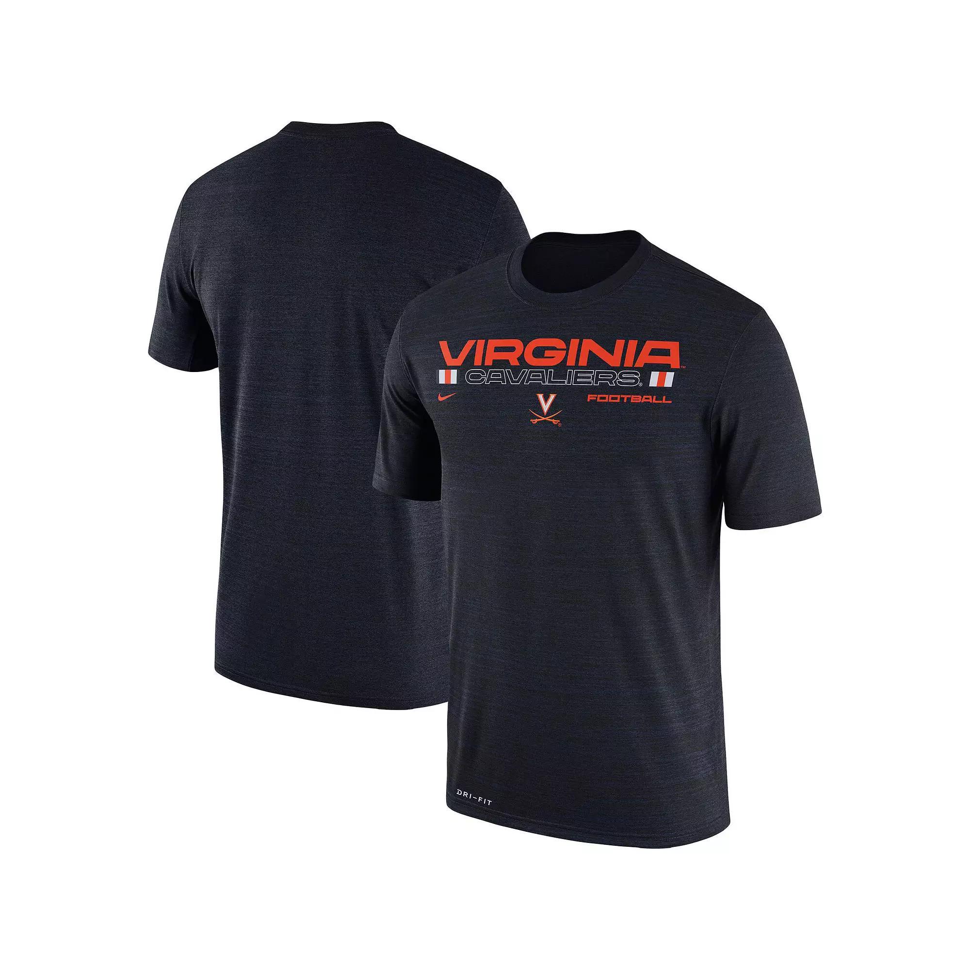 Men's Nike Navy Virginia Cavaliers Velocity Legend Performance T-Shirt, Size: Large, Blue Product Image