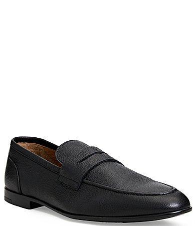 Bruno Magli Mens Lastra Leather Penny Loafers Product Image