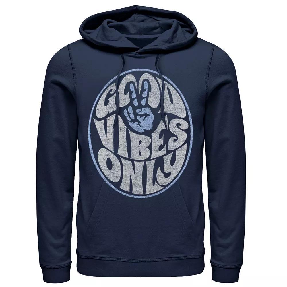 Men's Fifth Sun Good Vibes Only Text Hoodie,  Product Image