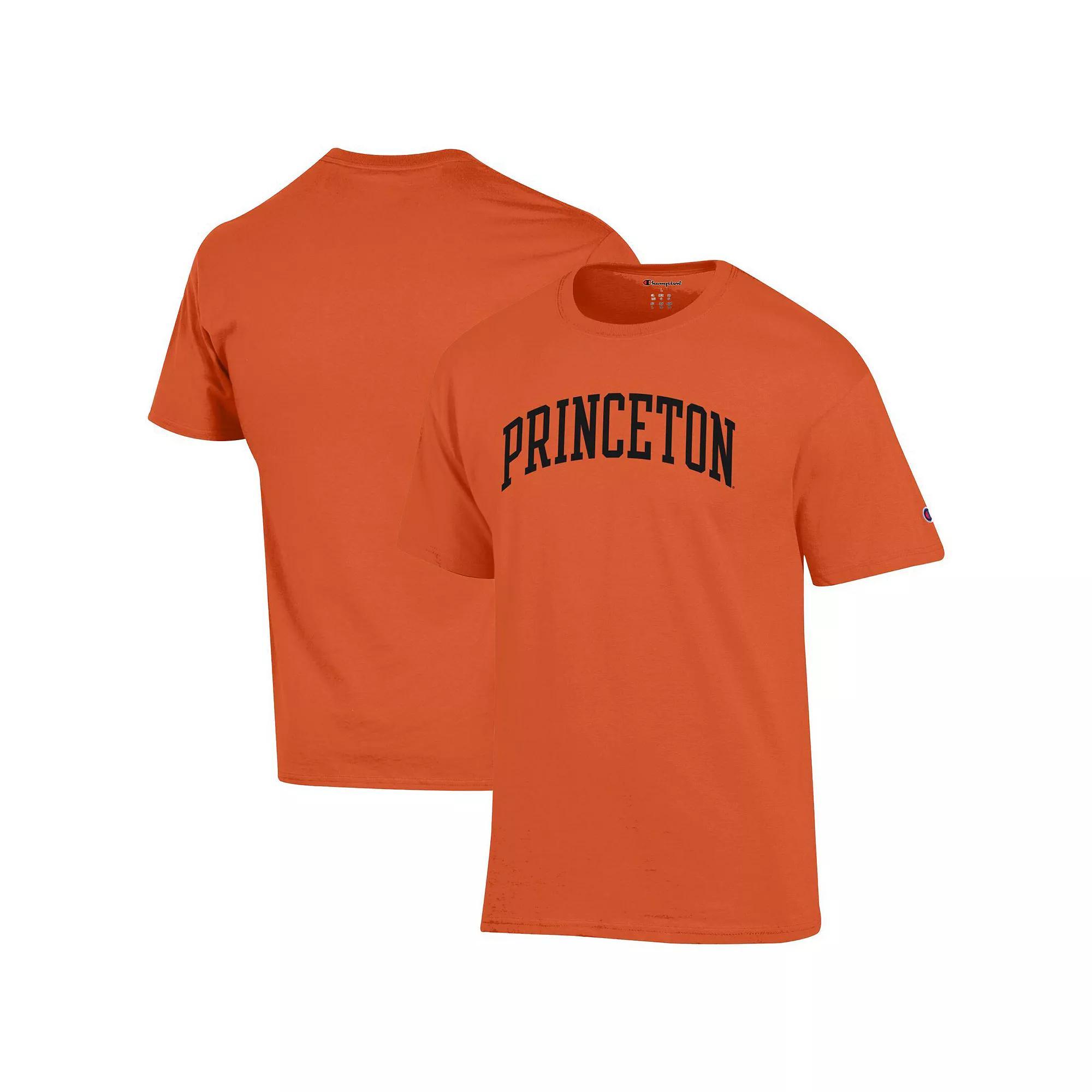 Men's Champion Orange Princeton Tigers Basic Arch T-Shirt,  Product Image