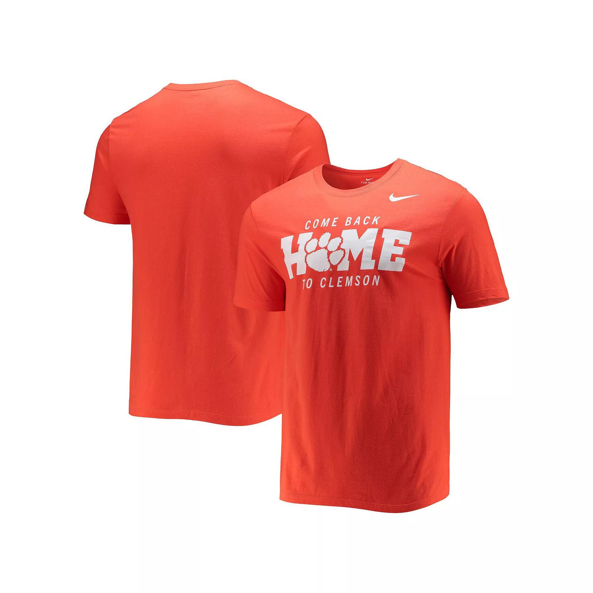 Men's Nike Orange Clemson Tigers Logo Mantra T-Shirt, Size: XL Product Image
