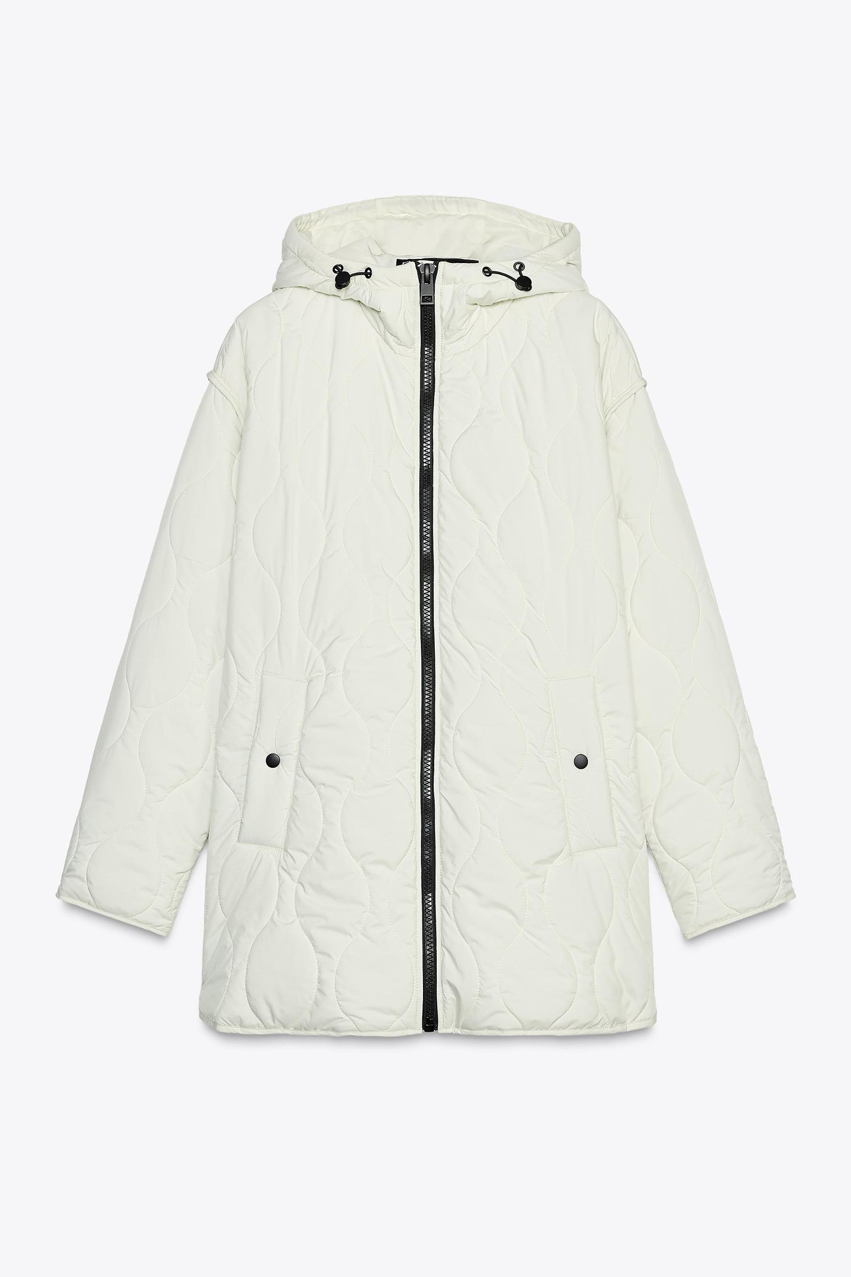 HOODED QUILTED JACKET Product Image