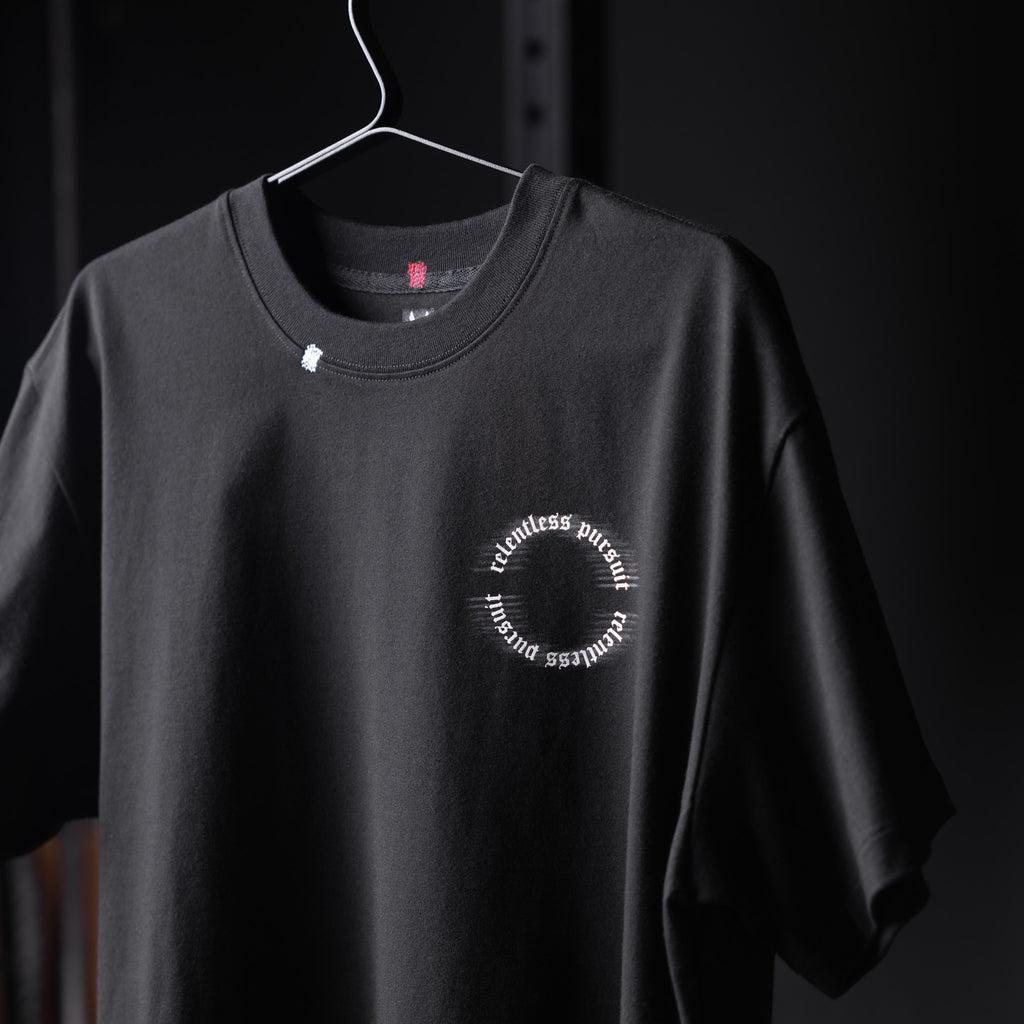 0797. Tech Essential™ Relaxed Tee - Black "RP Blur" Product Image