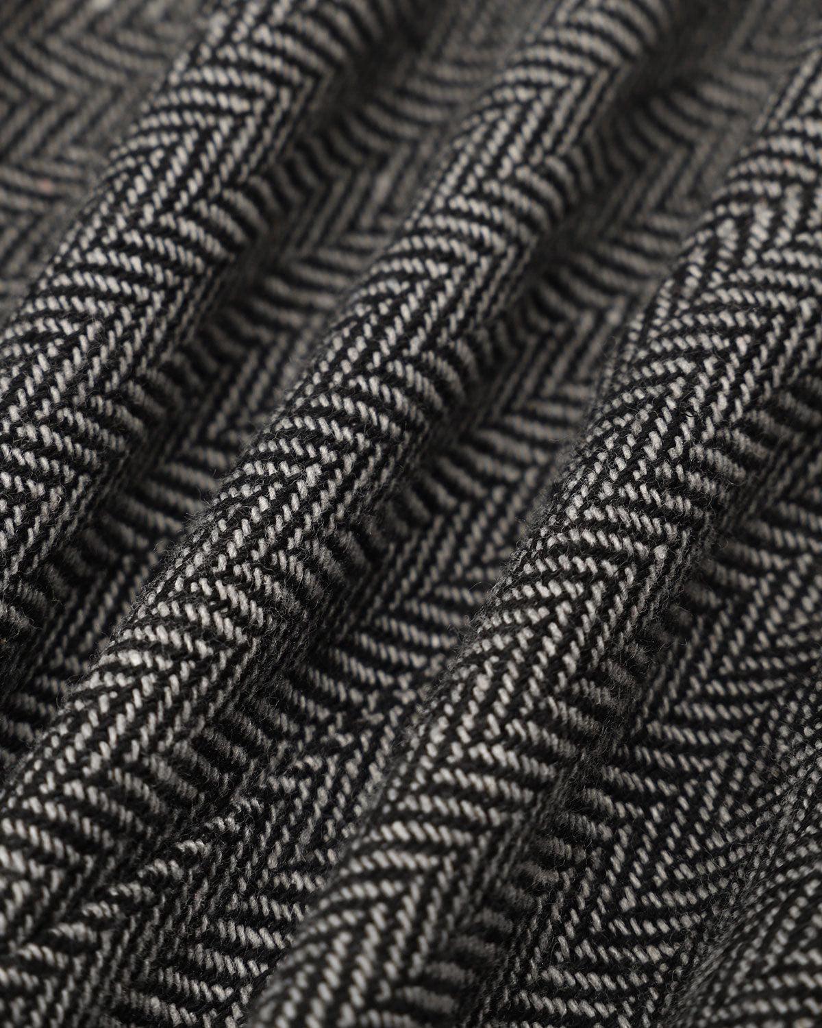 Grey Button Pleated Mini Dress Product Image