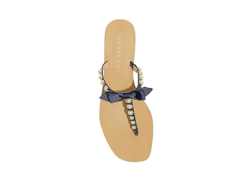 Jack Rogers Sandpiper Bow/Pearl Sandal Women's Sandals Product Image