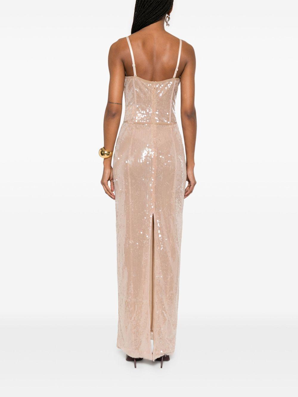 sequinned maxi dress Product Image