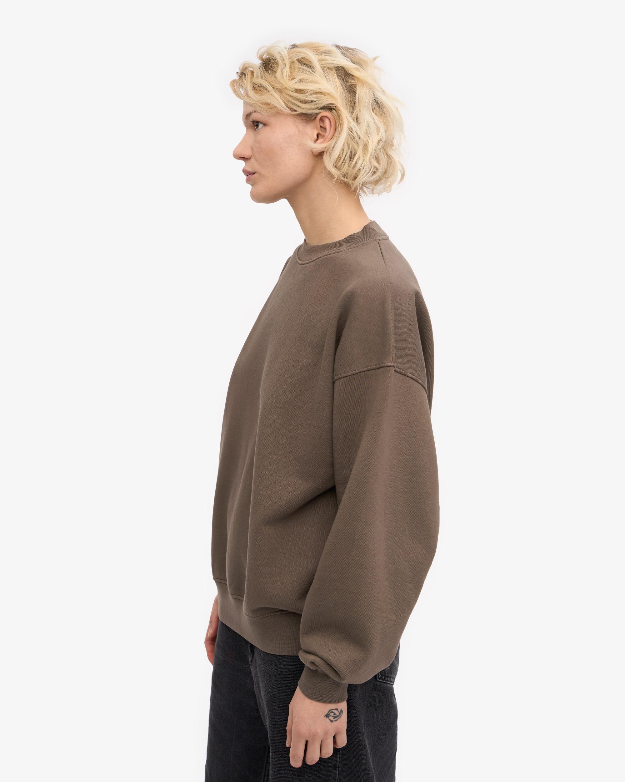 Organic Oversized Crew - Sunny Orange Product Image
