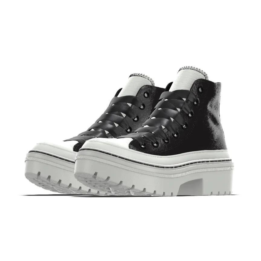 Custom Chuck Taylor All Star Lugged Heel Platform Leather By You Product Image