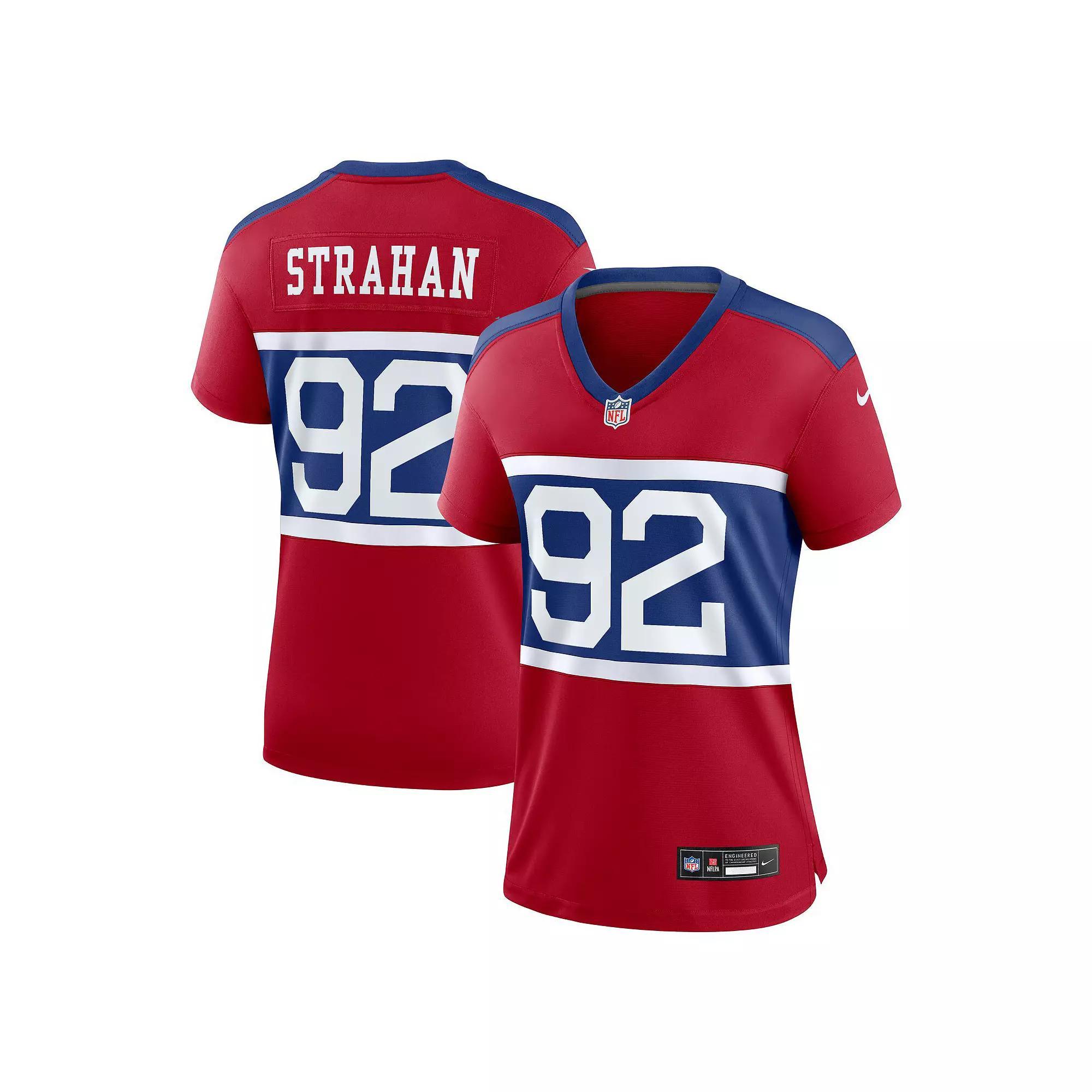 Women's Nike Michael Strahan Century Red New York Giants Alternate Retired Player Game Jersey,  Product Image