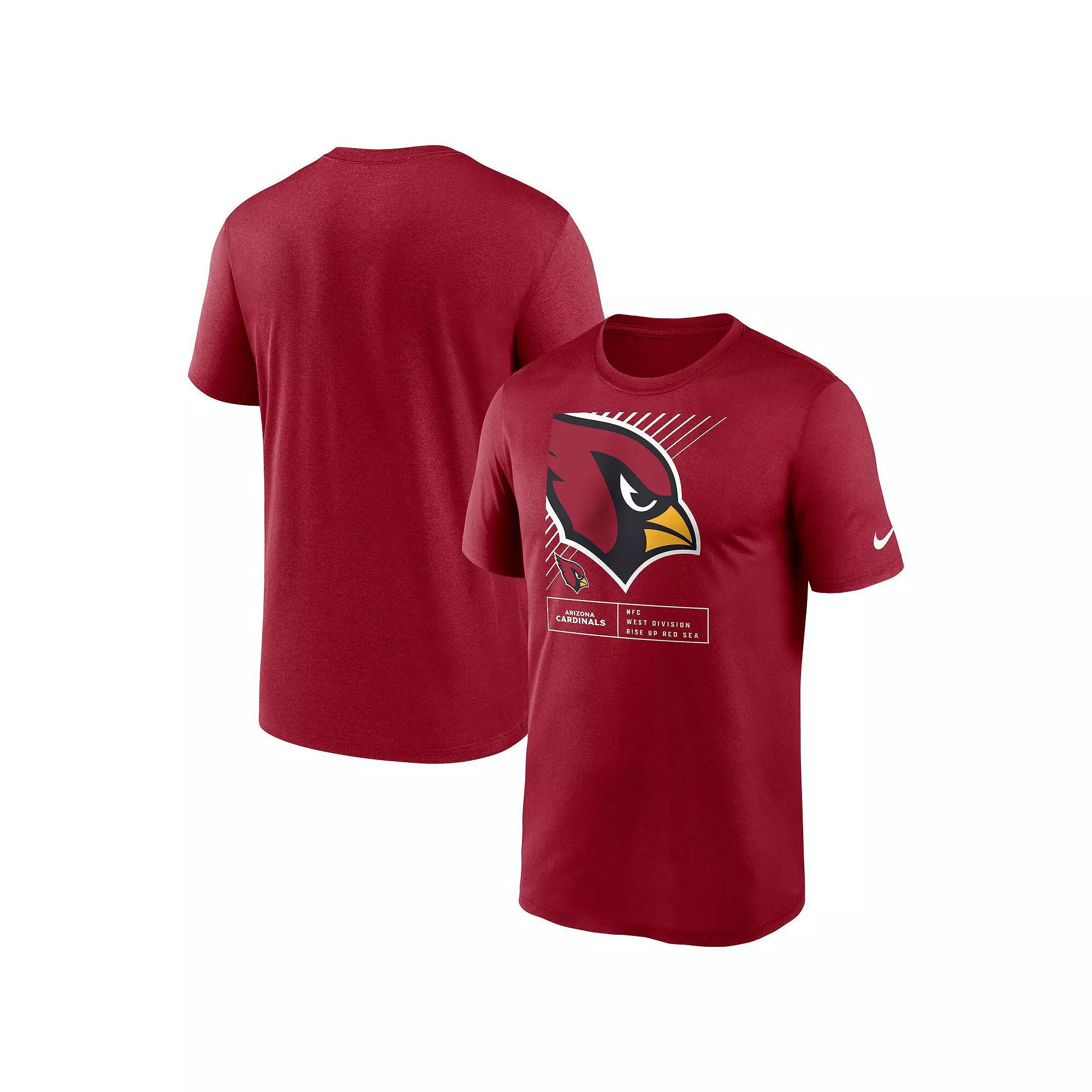 Men's Nike Red Tampa Bay Buccaneers Legend Logo Performance T-Shirt,  Product Image