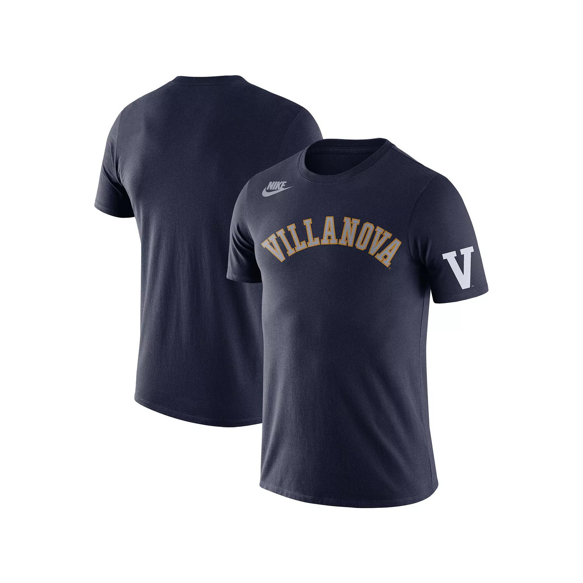 Men's Nike Navy Villanova Wildcats Basketball Retro Two-Hit T-Shirt, Size: 2XL, Blue Product Image