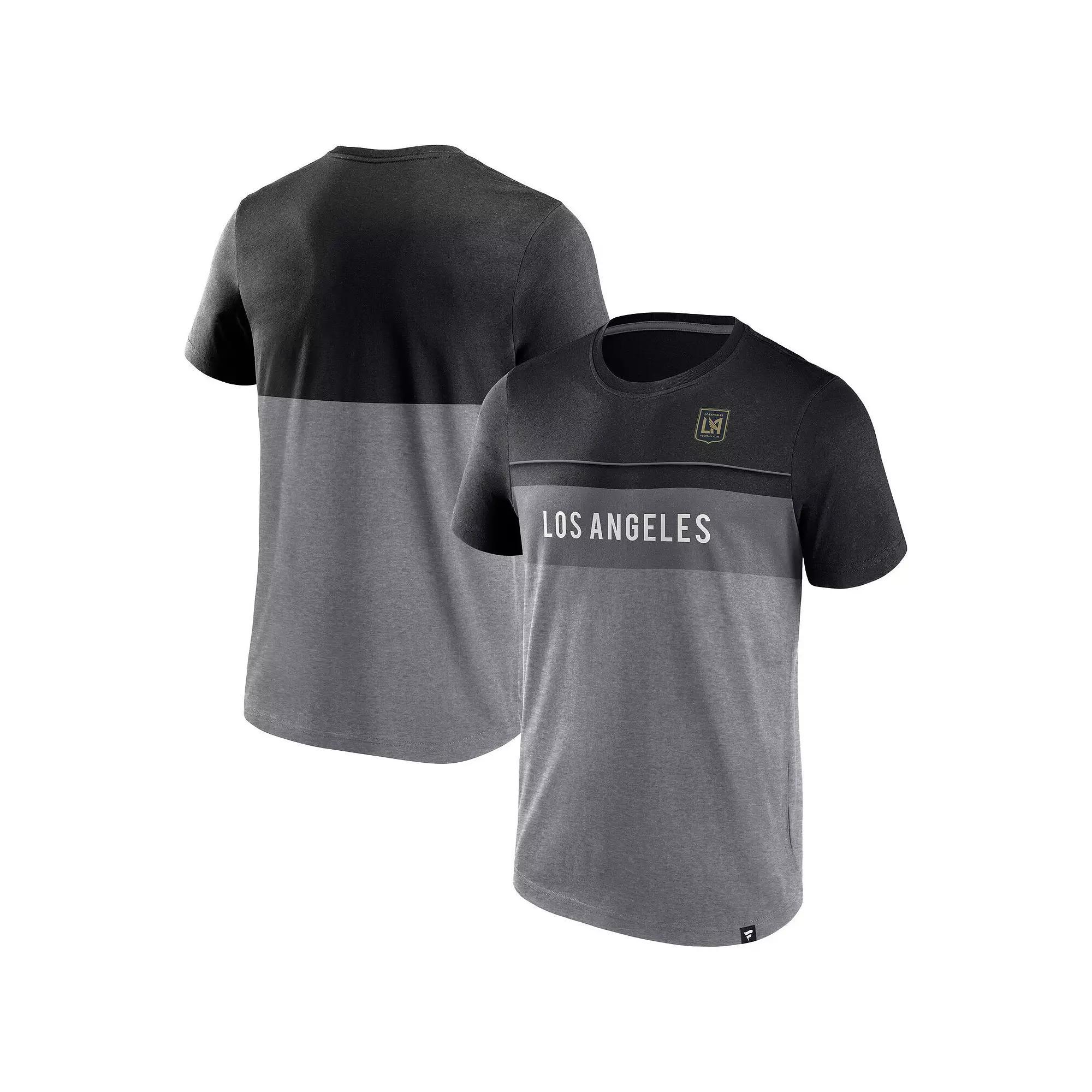 Men's Fanatics Branded Black/Gray LAFC Striking Distance T-Shirt,  Product Image