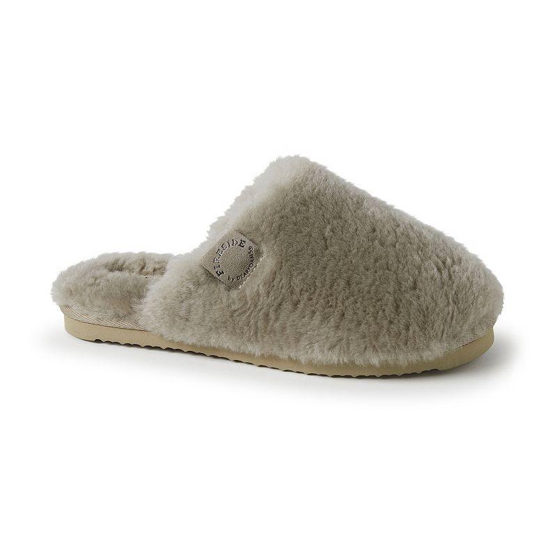 Dearfoams Fireside Shelly Beach Scuff Womens Slippers Product Image