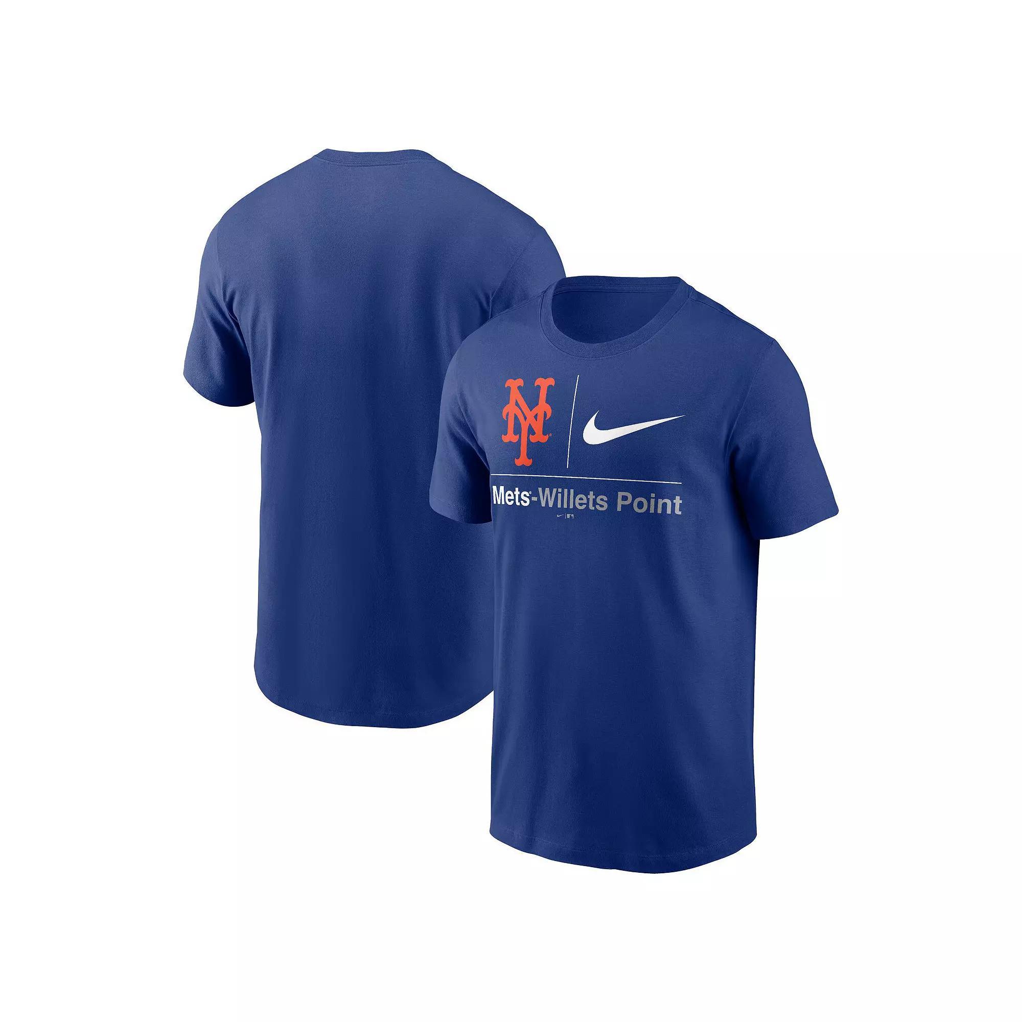 Men's Nike Royal New York Mets Willets Point Hometown T-Shirt,  Product Image