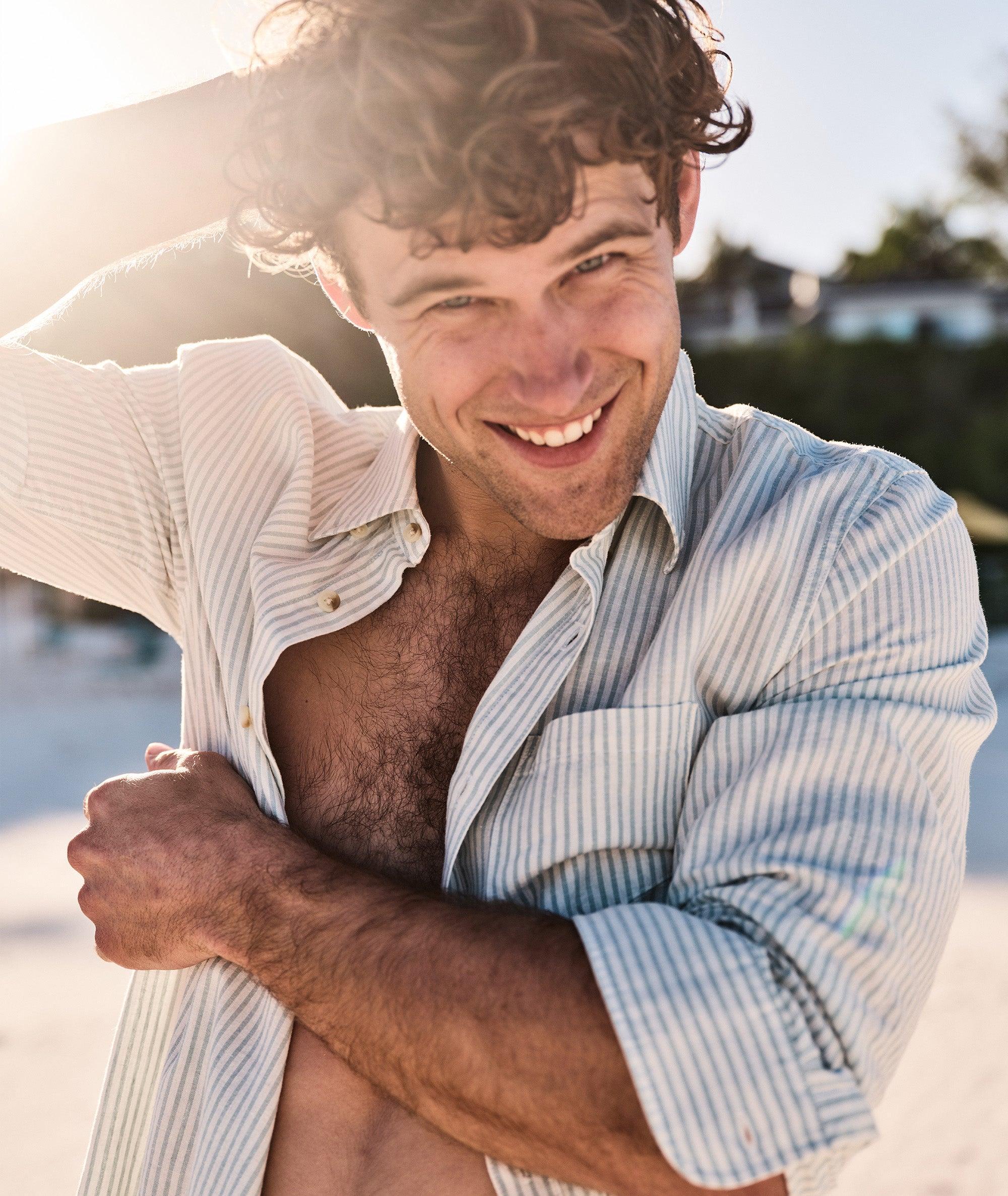 Better-Than-Linen Long Sleeve Shirt Product Image