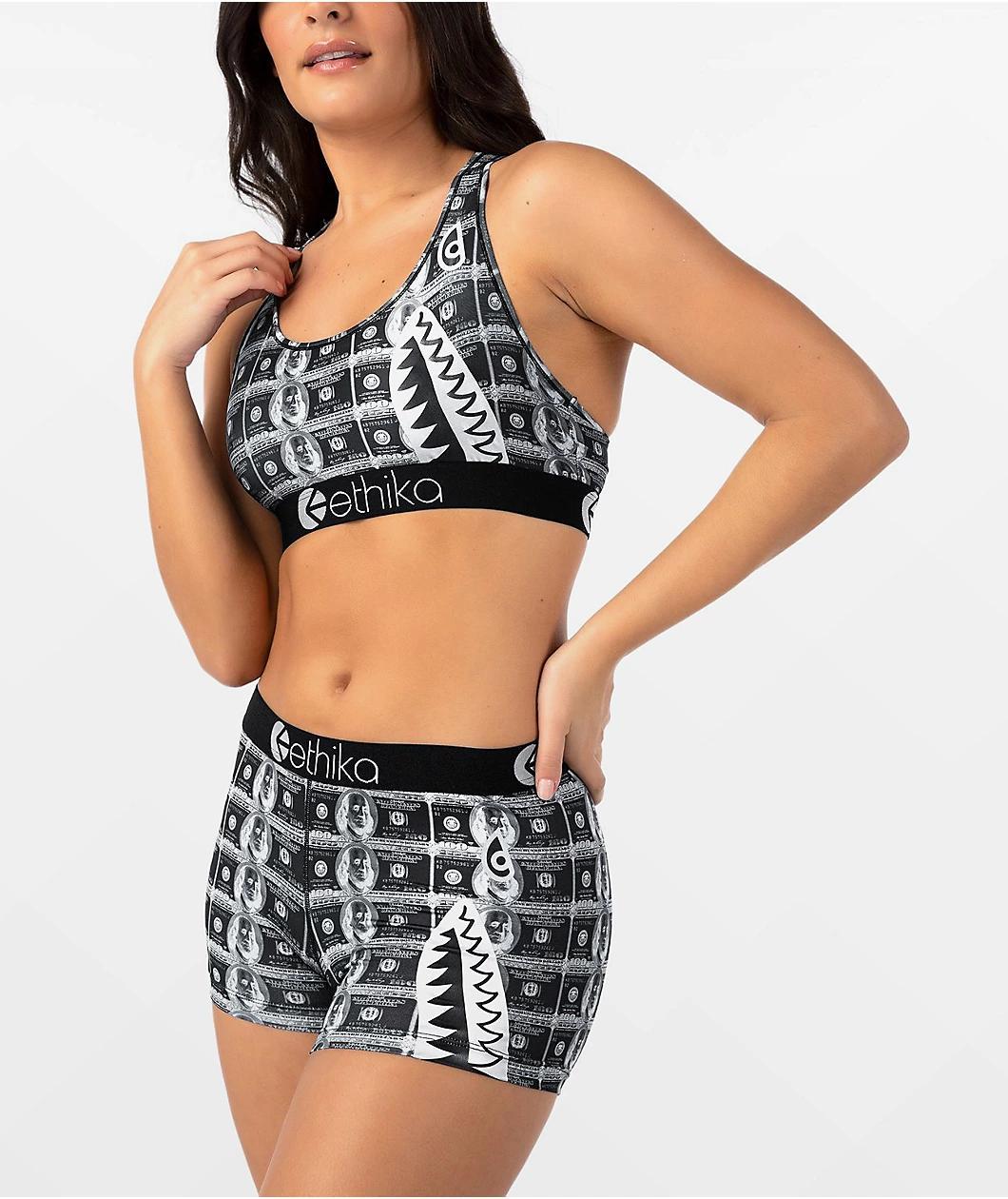 Ethika Bomber Money Plate Sports Bra Product Image