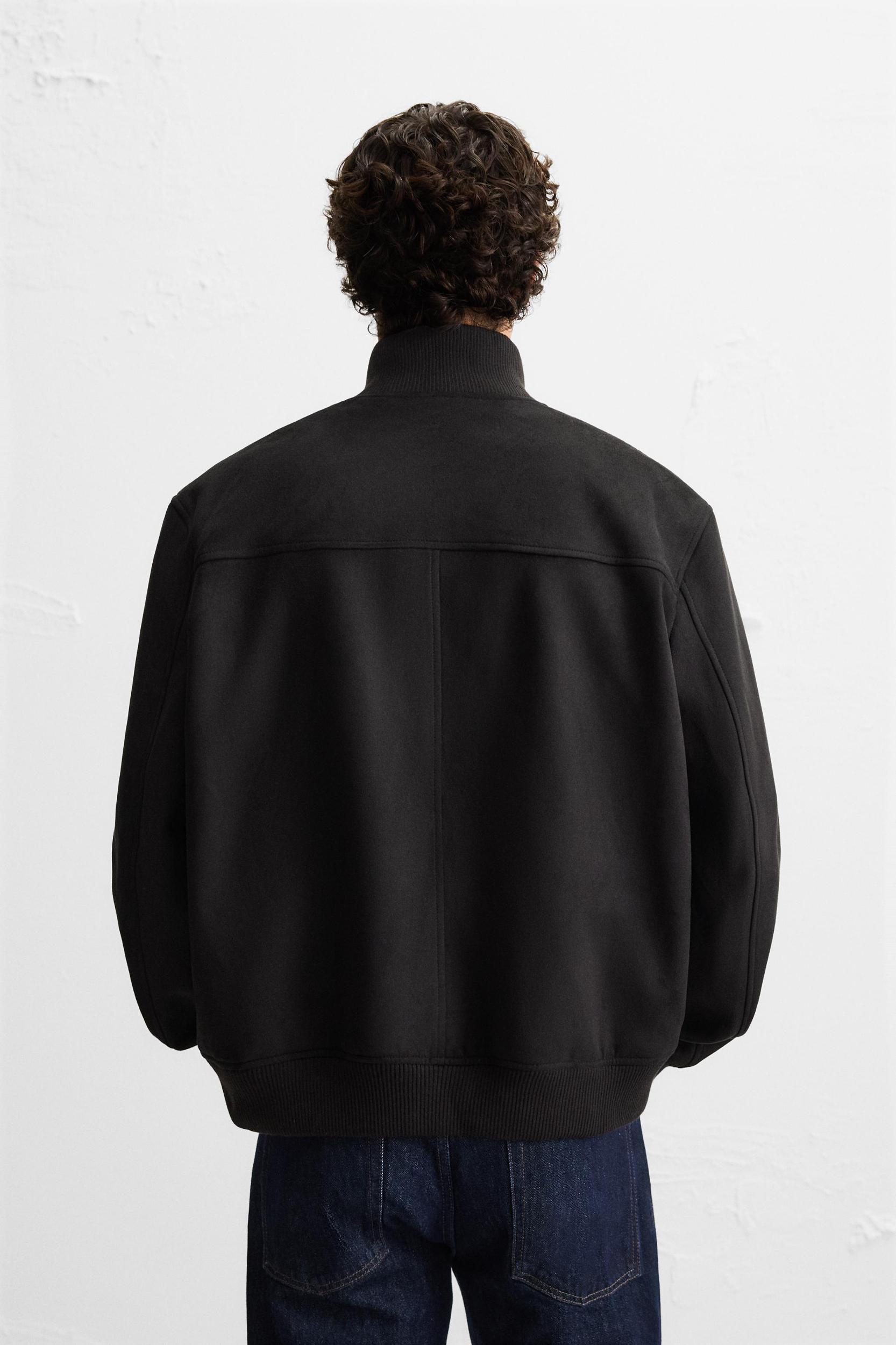 FAUX SUEDE JACKET Product Image